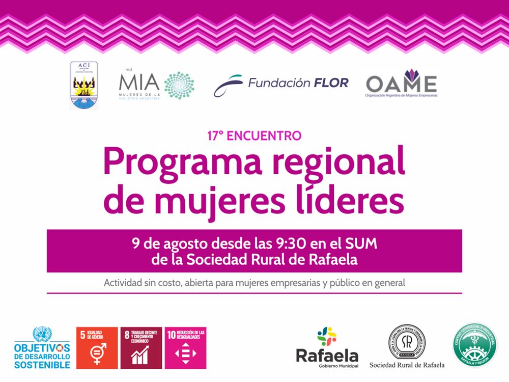 17° encuentro del Programa regional de mujeres líderes	